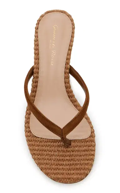 Gianvito Rossi Calypso Suede Sandals | Thumbnail 3 Gianvito Rossi Calypso Suede Sandals | Thumbnail 3