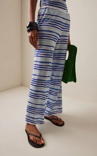Zulu & Zephyr Striped Knit Pants | Thumbnail 3 Zulu & Zephyr Striped Knit Pants | Thumbnail 3