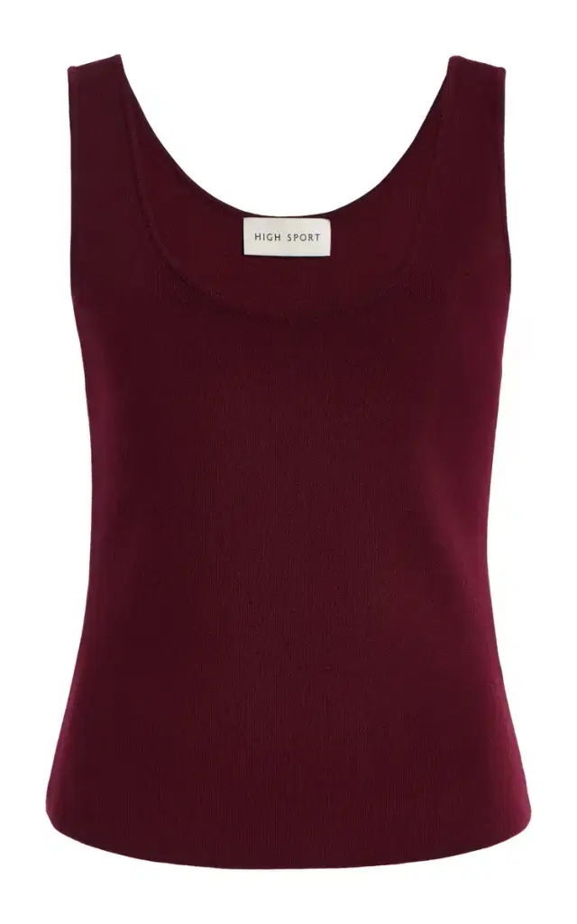 High Sport Exclusive Wool Tank Top