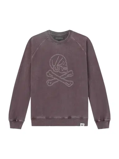 Neighborhood Embroidered Pigment-Dyed Cotton-Jersey Sweatshirt - Men | Thumbnail 1 Neighborhood Embroidered Pigment-Dyed Cotton-Jersey Sweatshirt - Men | Thumbnail 1