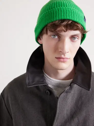 Tom Ford Ribbed Cashmere Beanie - Men | Thumbnail 4