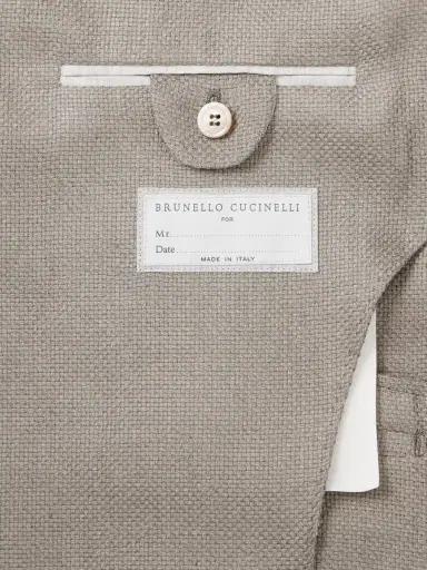 Brunello Cucinelli Silk, Linen and Wool-Blend Blazer - Men | Thumbnail 5 Brunello Cucinelli Silk, Linen and Wool-Blend Blazer - Men | Thumbnail 5