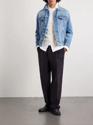UMIT BENAN Kevin Faded Denim Jacket - Men | Thumbnail 2 UMIT BENAN Kevin Faded Denim Jacket - Men | Thumbnail 2