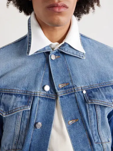 UMIT BENAN Kevin Faded Denim Jacket - Men | Thumbnail 5 UMIT BENAN Kevin Faded Denim Jacket - Men | Thumbnail 5
