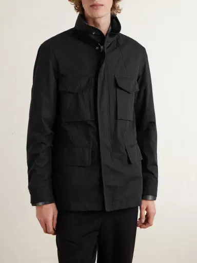 Tom Ford Cotton and Silk-Blend Hooded Field Jacket - Men | Thumbnail 3 Tom Ford Cotton and Silk-Blend Hooded Field Jacket - Men | Thumbnail 3