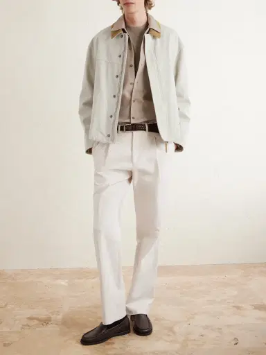 Tom Ford Suede-Trimmed Cotton-Canvas Field Jacket - Men | Thumbnail 2 Tom Ford Suede-Trimmed Cotton-Canvas Field Jacket - Men | Thumbnail 2