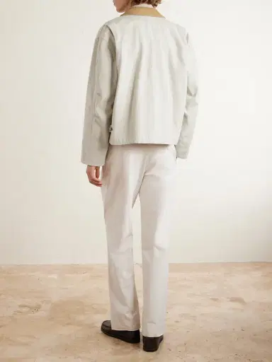 Tom Ford Suede-Trimmed Cotton-Canvas Field Jacket - Men | Thumbnail 4 Tom Ford Suede-Trimmed Cotton-Canvas Field Jacket - Men | Thumbnail 4