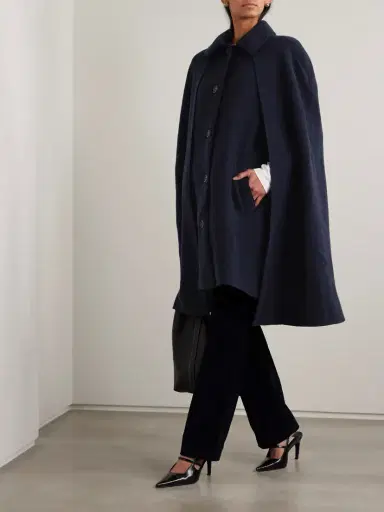 TOTEME Wool-felt Coat | Thumbnail 2 TOTEME Wool-felt Coat | Thumbnail 2