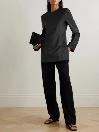 TOTEME Wool Blouse | Thumbnail 2 TOTEME Wool Blouse | Thumbnail 2
