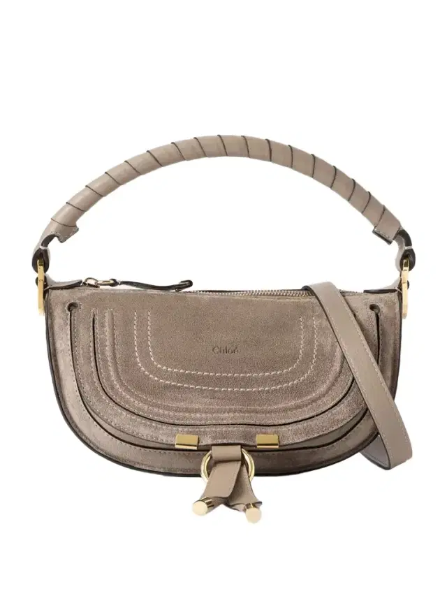 Chloé Marcie Suede Shoulder Bag