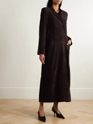 St. Agni Suede Coat | Thumbnail 3 St. Agni Suede Coat | Thumbnail 3