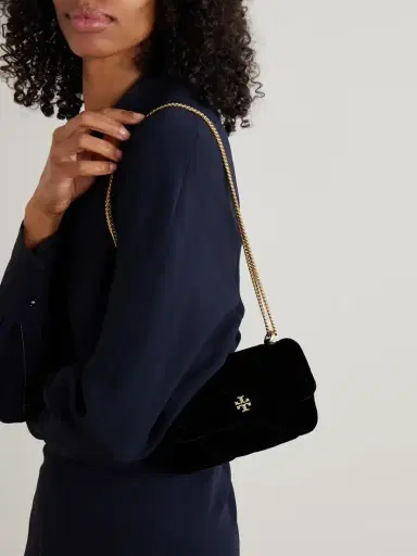 Tory Burch Kira Diamond Embellished Quilted Velvet Shoulder Bag | Thumbnail 2 Tory Burch Kira Diamond Embellished Quilted Velvet Shoulder Bag | Thumbnail 2