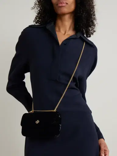 Tory Burch Kira Diamond Embellished Quilted Velvet Shoulder Bag | Thumbnail 6 Tory Burch Kira Diamond Embellished Quilted Velvet Shoulder Bag | Thumbnail 6
