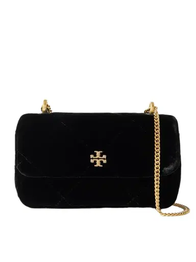 Tory Burch Kira Diamond Embellished Quilted Velvet Shoulder Bag | Thumbnail 1 Tory Burch Kira Diamond Embellished Quilted Velvet Shoulder Bag | Thumbnail 1