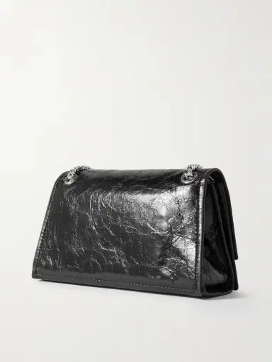 Tory Burch Kira Turnlock Mini Crinkled-leather Shoulder Bag | Thumbnail 3
