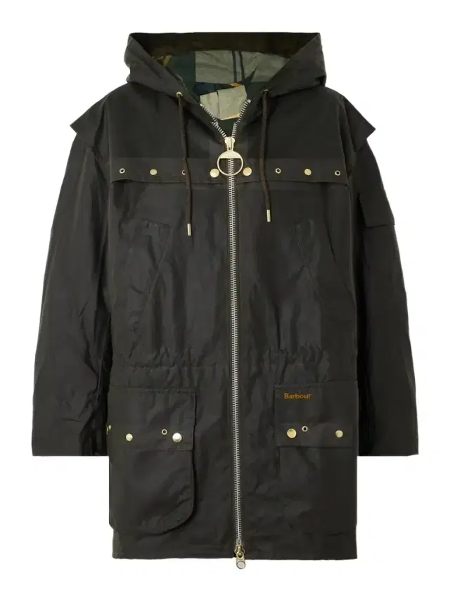 Aberford Hooded Waxed-cotton Jacket