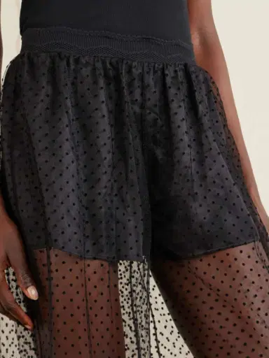 Alaïa Polka-dot Fil Coupé Organza Wide-leg Pants | Thumbnail 5