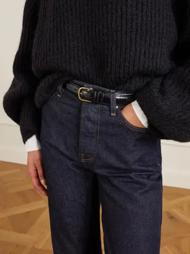 TOTEME Croc-effect Leather Belt | Thumbnail 2