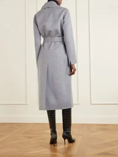 Stella McCartney Iconic Stella Belted Wool Coat | Thumbnail 3 Stella McCartney Iconic Stella Belted Wool Coat | Thumbnail 3