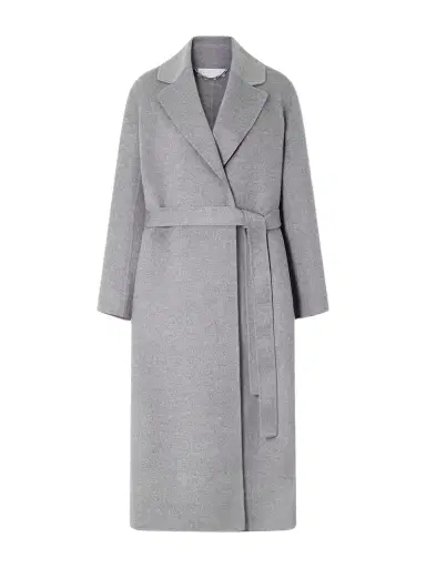 Stella McCartney Iconic Stella Belted Wool Coat | Thumbnail 1 Stella McCartney Iconic Stella Belted Wool Coat | Thumbnail 1