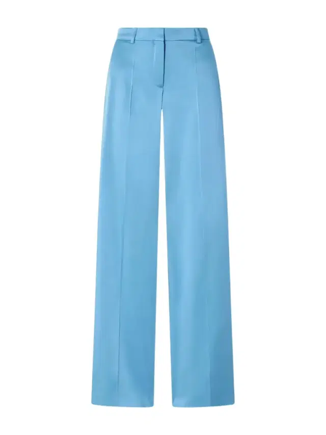 Satin Wide-leg Pants