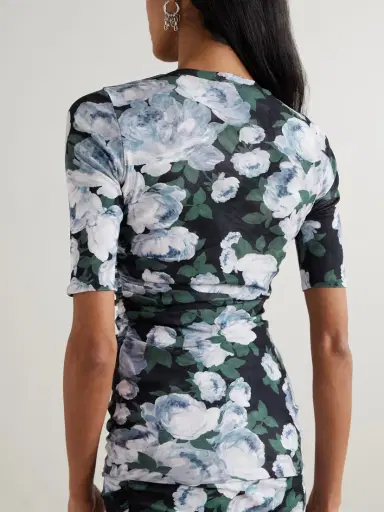 Stella McCartney Floral-print Mesh Top | Thumbnail 3 Stella McCartney Floral-print Mesh Top | Thumbnail 3