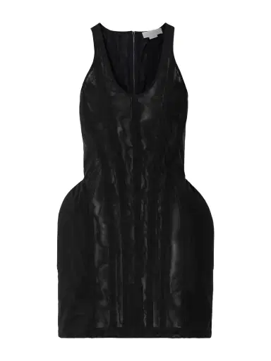 Stella McCartney Padded Mesh Mini Dress | Thumbnail 1