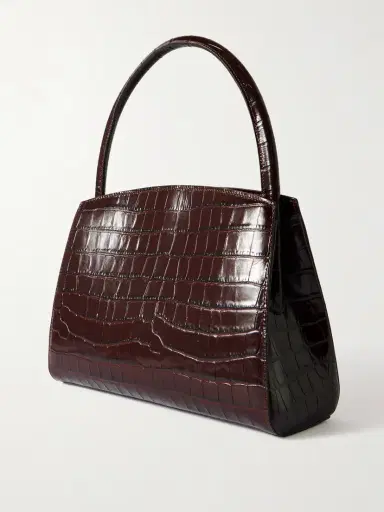 Liffner Pushlock Lady Croc-effect Leather Shoulder Bag | Thumbnail 3