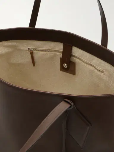 Liffner Sprout Large Leather Tote | Thumbnail 5