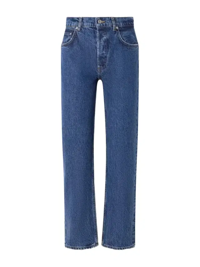 Anine Bing Kate Mid-rise Slim-leg Jeans