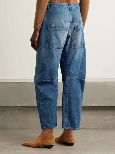 Nili Lotan Shon High-rise Barrel-leg Jeans | Thumbnail 4
