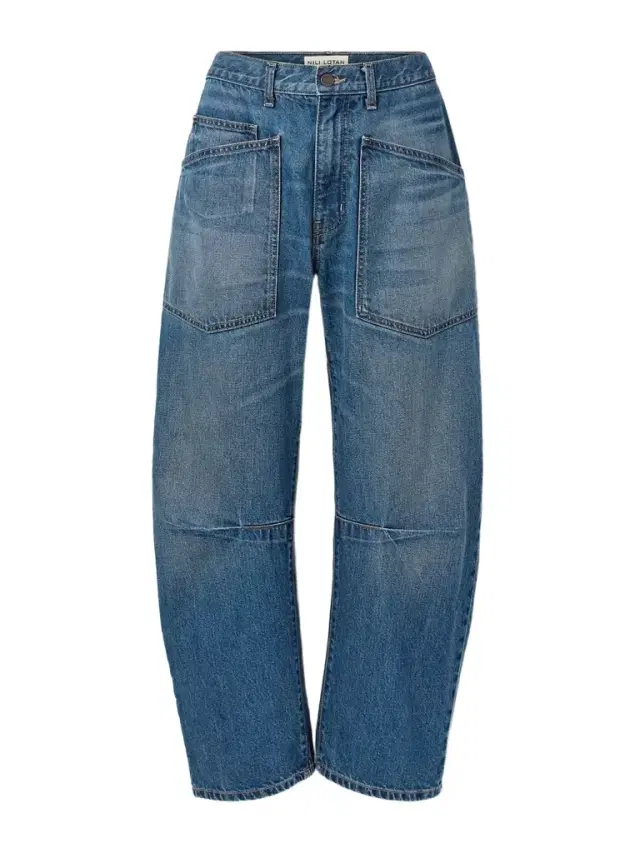 Nili Lotan Shon High-rise Barrel-leg Jeans
