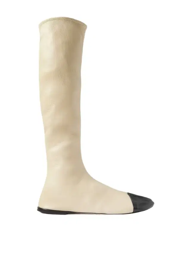 Tabi Stretch-leather Knee Boots