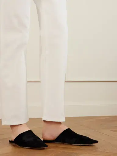 CHRISTEN Elipse Calf Hair Slip-ons | Thumbnail 2 CHRISTEN Elipse Calf Hair Slip-ons | Thumbnail 2
