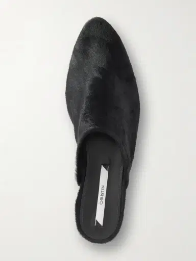 CHRISTEN Elipse Calf Hair Slip-ons | Thumbnail 6 CHRISTEN Elipse Calf Hair Slip-ons | Thumbnail 6