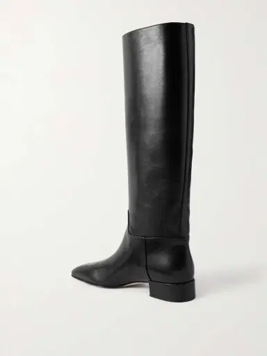 CHRISTEN Classic Square Leather Knee Boots | Thumbnail 3 CHRISTEN Classic Square Leather Knee Boots | Thumbnail 3