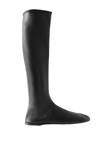 CHRISTEN Tabi Split-toe Leather Knee Boots | Thumbnail 1 CHRISTEN Tabi Split-toe Leather Knee Boots | Thumbnail 1