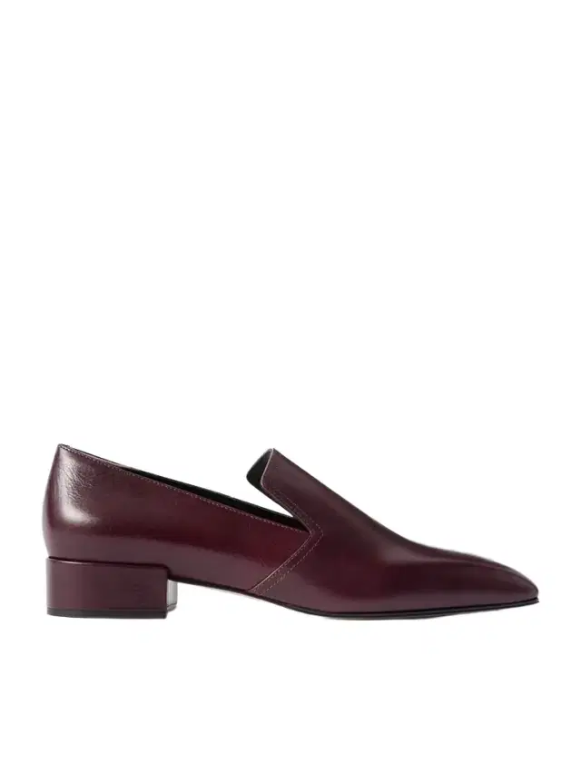 CHRISTEN Classic Square Leather Loafers