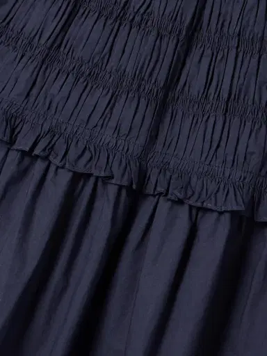 DÔEN Leanne Shirred Gingham Organic Cotton-poplin Midi Dress | Thumbnail 4 DÔEN Leanne Shirred Gingham Organic Cotton-poplin Midi Dress | Thumbnail 4