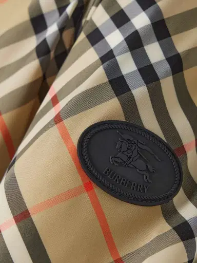 Burberry Checked Hooded Shell Jacket | Thumbnail 5
