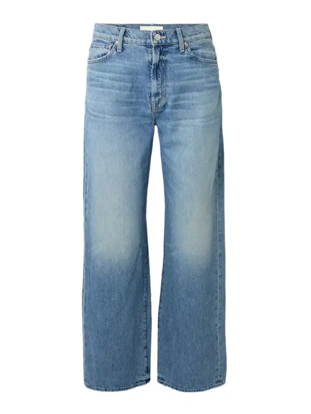 The Dodger Flood Embroidered Mid-rise Straight-leg Jeans
