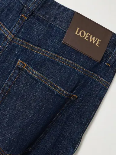 Loewe Belted Pleated High-rise Wide-leg Jeans | Thumbnail 6