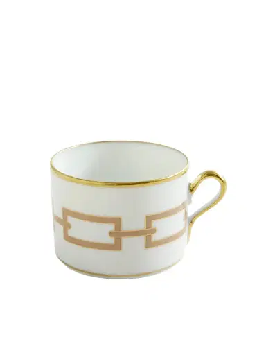 GINORI 1735 Gold-plated Porcelain Tea Cup | Thumbnail 1