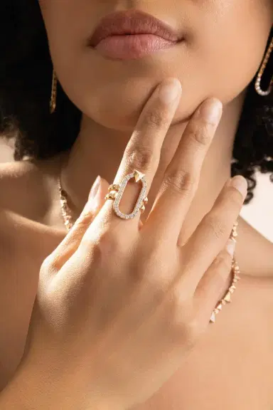 ALESSA JEWELRY Diamond Energy Ring | Thumbnail 2