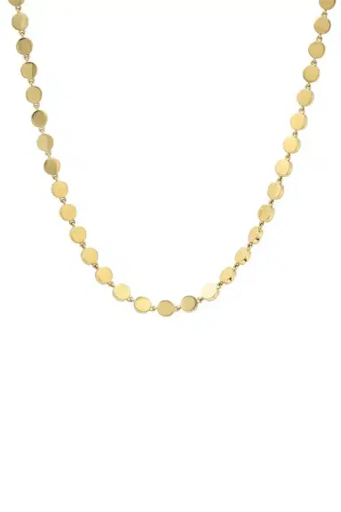 Jennifer Meyer Mini Circle Link Necklace | Thumbnail 3
