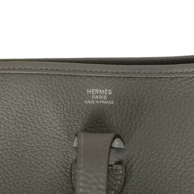 HERMÈS Hermes Evelyne III PM Gris Meyer Clemence Palladium Hardware | Thumbnail 7 HERMÈS Hermes Evelyne III PM Gris Meyer Clemence Palladium Hardware | Thumbnail 7