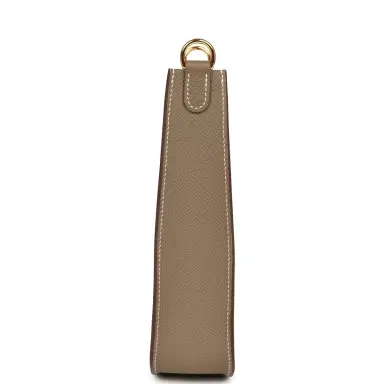 HERMÈS Hermes Evelyne Sellier TPM Etoupe Epsom Gold Hardware | Thumbnail 3