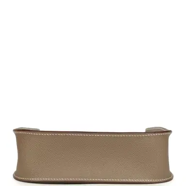 HERMÈS Hermes Evelyne Sellier TPM Etoupe Epsom Gold Hardware | Thumbnail 6