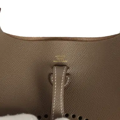 HERMÈS Hermes Evelyne Sellier TPM Etoupe Epsom Gold Hardware | Thumbnail 7
