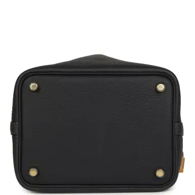 HERMÈS Hermes Picotin Lock 18 Caban Clemence Gold Hardware | Thumbnail 6 HERMÈS Hermes Picotin Lock 18 Caban Clemence Gold Hardware | Thumbnail 6
